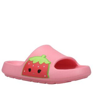Squishmallows Kids Scarlet the Strawberry Slide Sandal - Size 4-5 - NWT